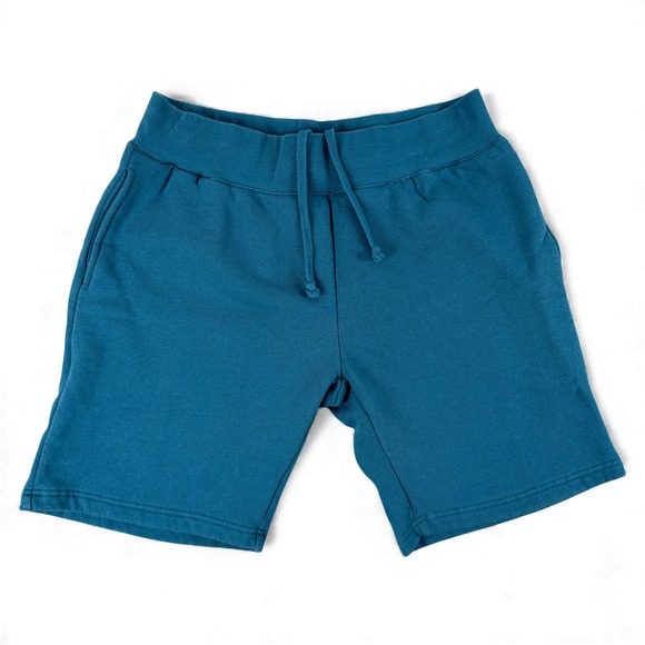 Stussy Other - Stussy Sweat Shorts Mens M Blue Teal Fleece Drawstring Pocket Casual Made in USA